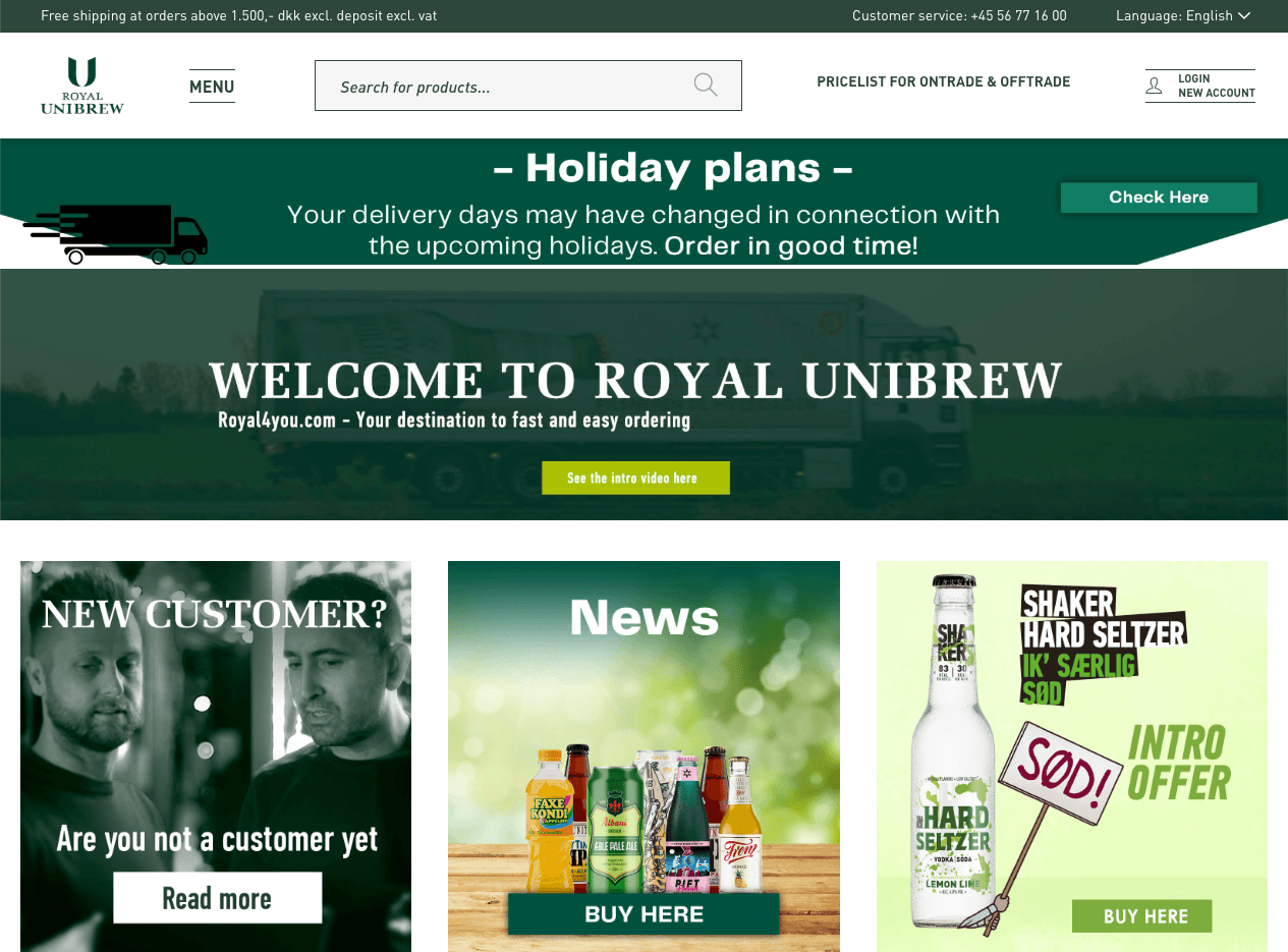 Royal Unibrew preview